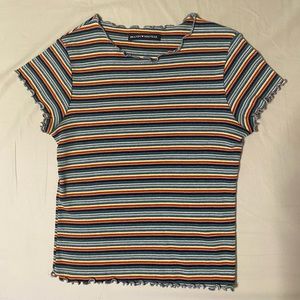 Rainbow Striped Wynn Top